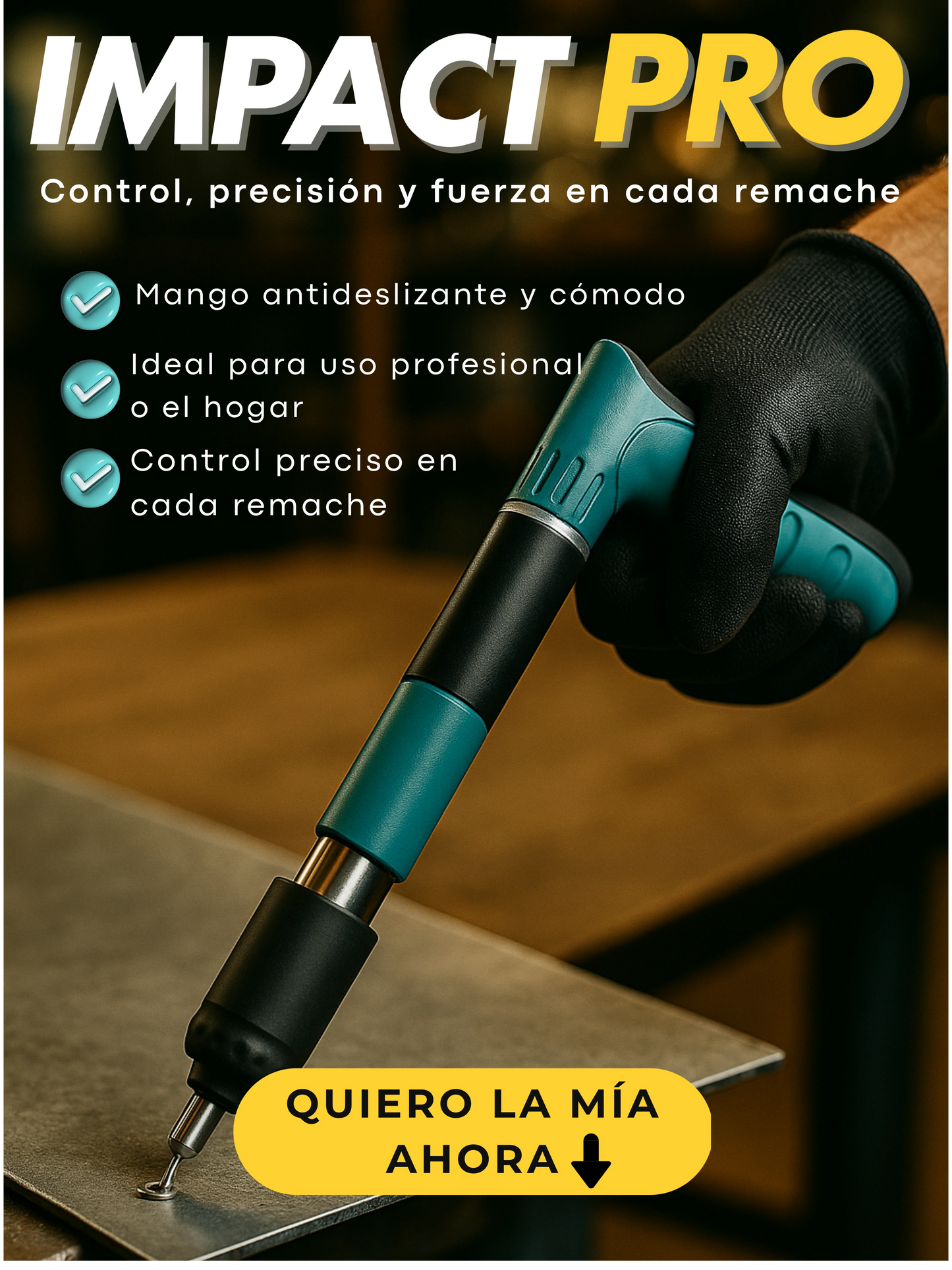 Impact Pro | Remachadora de Precisión